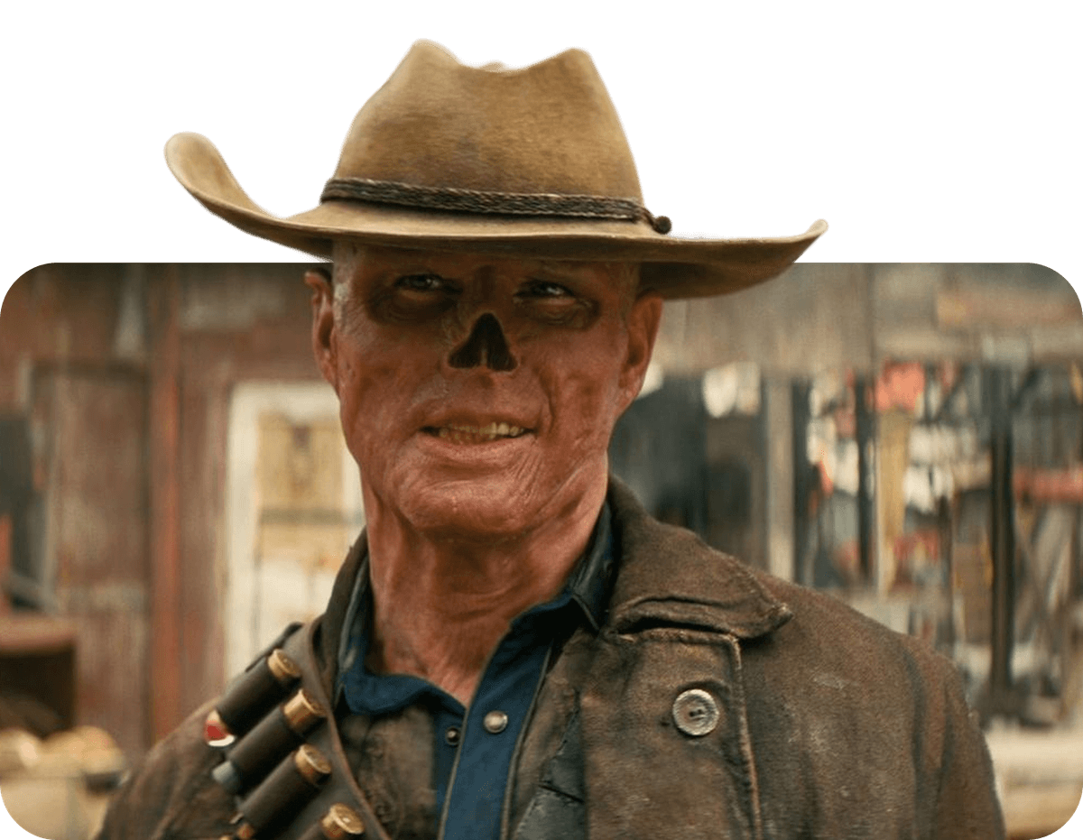 Man with cowboy hat